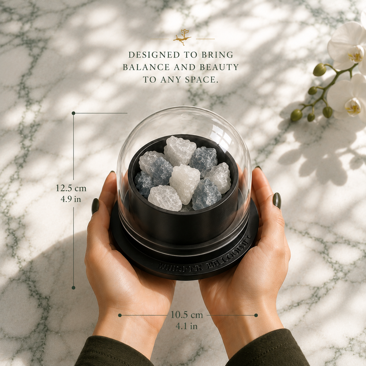 Fir & Cedarwood Crystal Diffuser