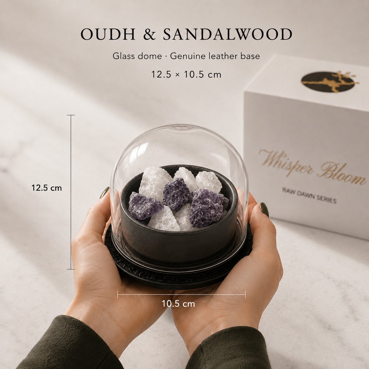 Oudh & Sandalwood Crystal Diffuser