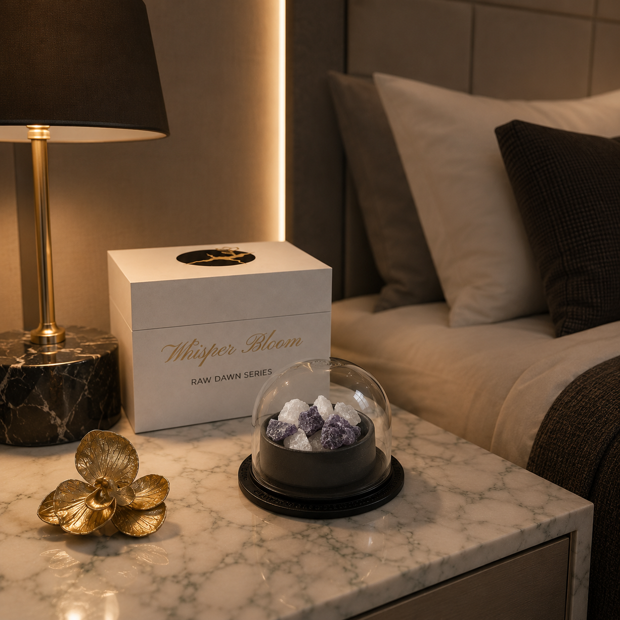 Oudh & Sandalwood Crystal Diffuser