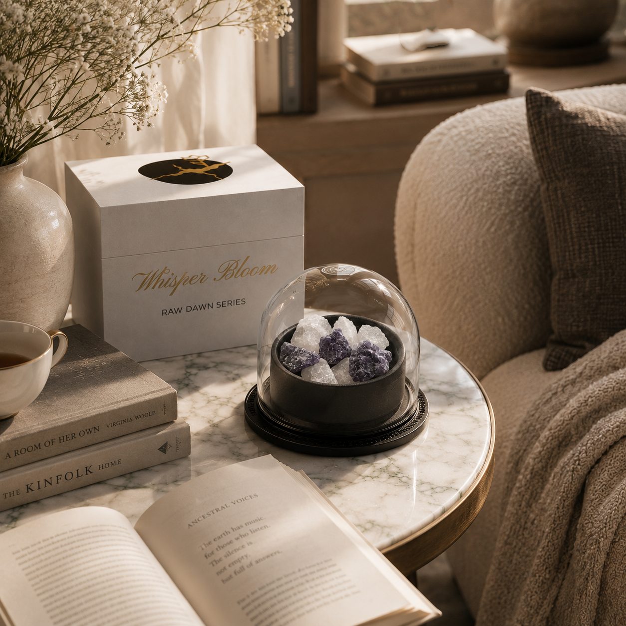 Oudh & Sandalwood Crystal Diffuser