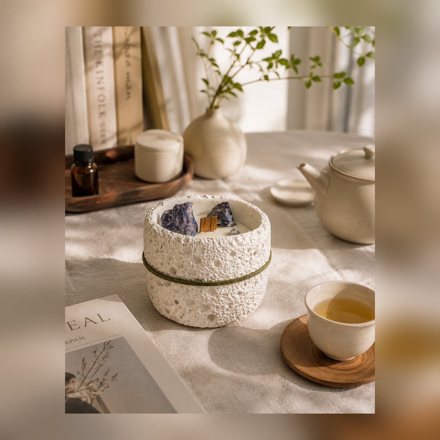 White Tea & Jasmine Stone Bowl