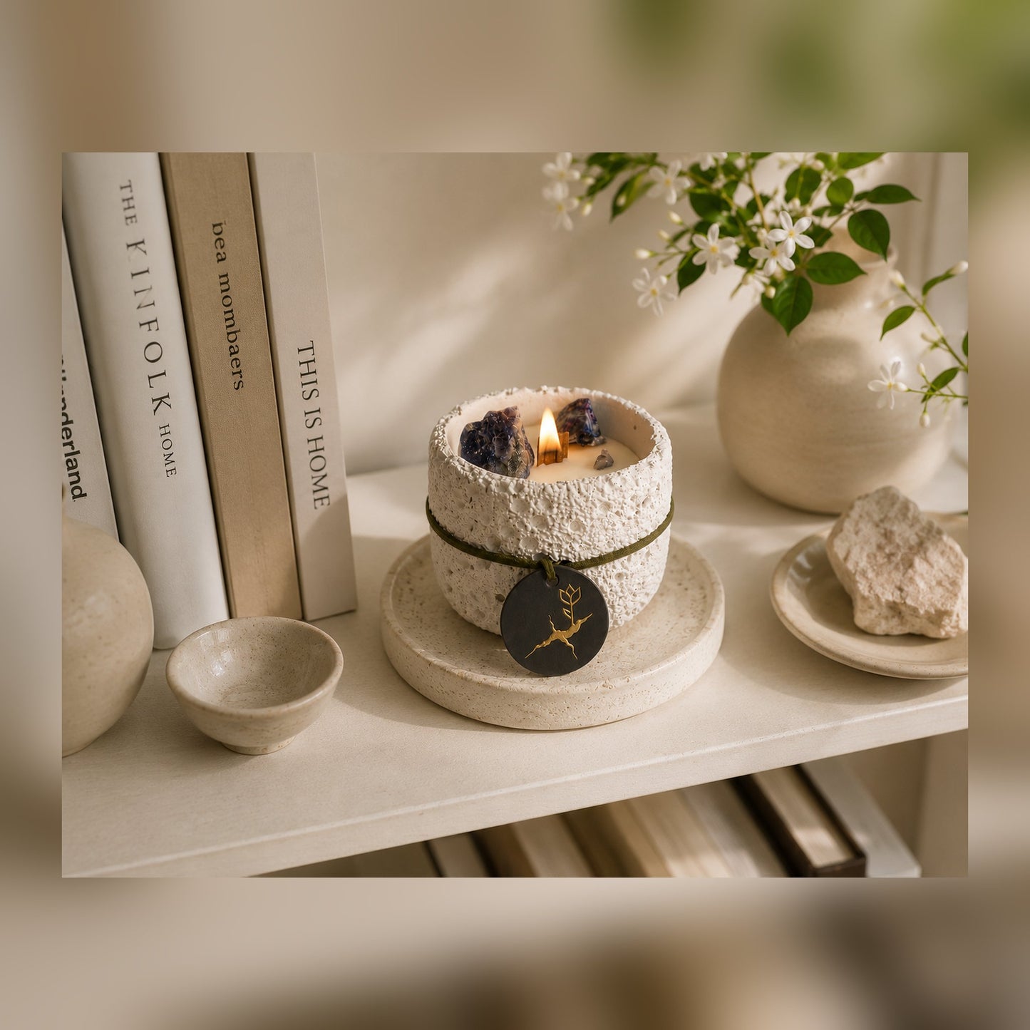 White Tea & Jasmine Stone Bowl