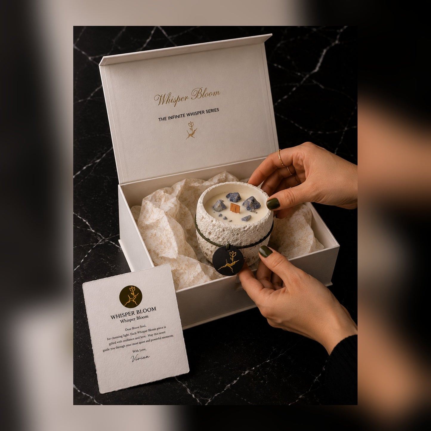 White Tea & Jasmine Stone Bowl